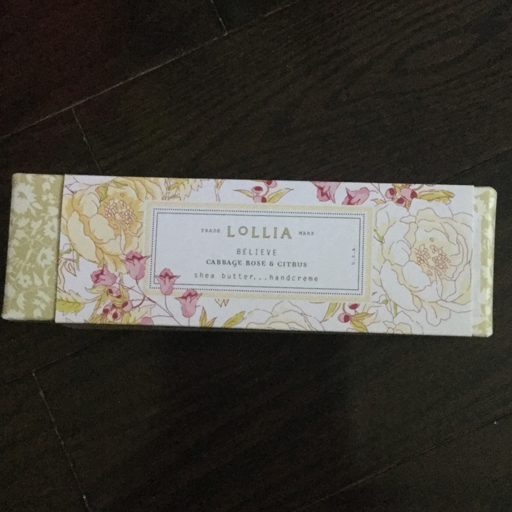 Lollia Believe Hand cream - large 4oz tube